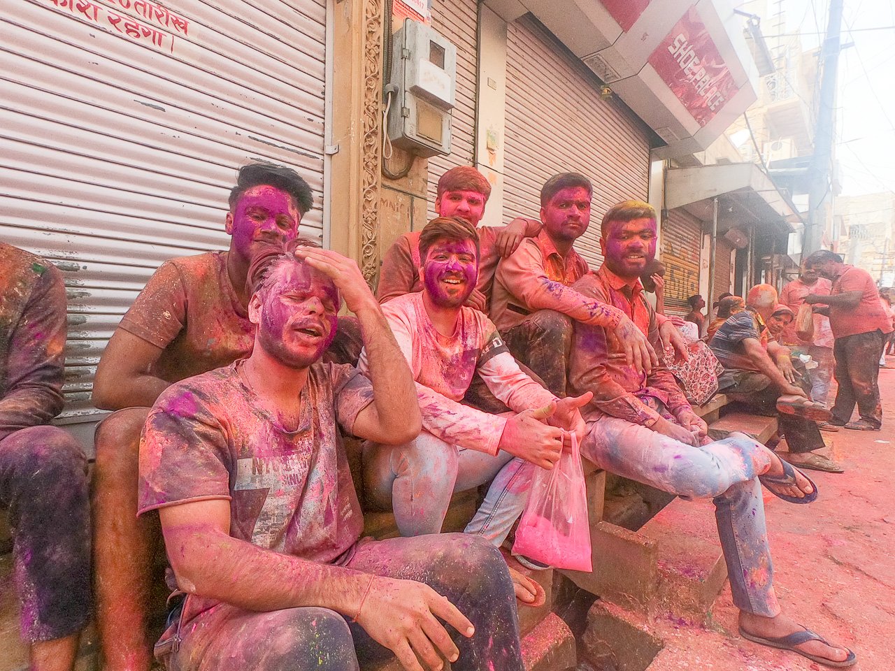 Holi Fest in Indien